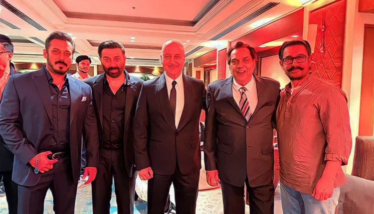 NRI Today - Iconic Indian Cinema Stars Shine at Sunny Deol's Son's Wedding