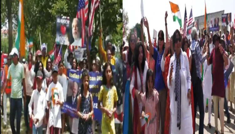NRI Today - Indian Diaspora Organizes Unity March in 20 US Cities to Honor PM Modi's Visit