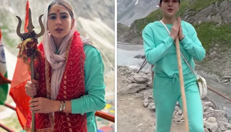 NRI Today - Bollywood's Beloved Sara Ali Khan Impresses Fans with Her Amarnath Yatra