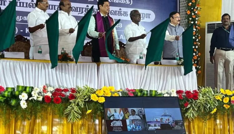 NRI Today - India-Sri Lanka ferry service restarted after 40 years