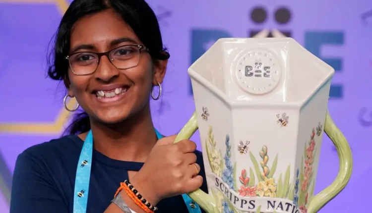NRI Today - Harini Logan: Achieving Spelling Bee Glory Through Dedication