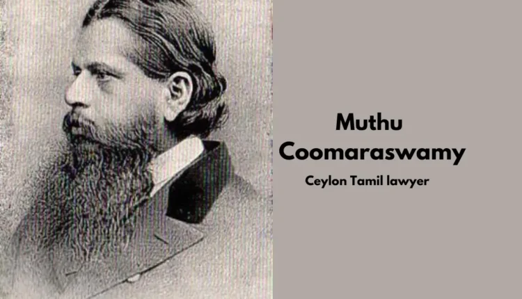 NRI Today - Muthu Coomaraswamy: The First Tamil Knight