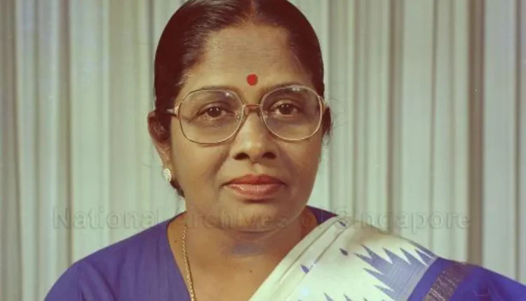 NRI Today - Avadai Dhanam Lakshimi: Singapore's First Female MP of Indian Origin