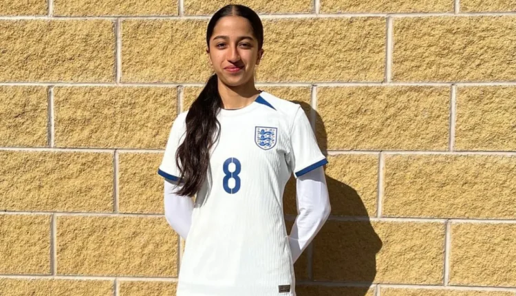 NRI Today - Sareet Kaur: The first Sikh footballer to captain an England team
