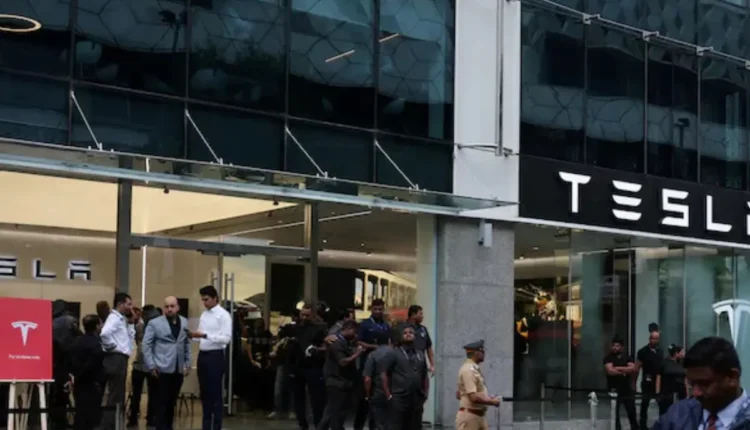 NRI Today - Tesla Model Y India Debut, Opens First Showroom in Mumbai