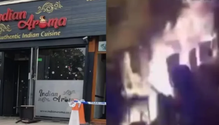 NRI Today - Indian Restaurant Arson Attack in London: Attackers Arrested