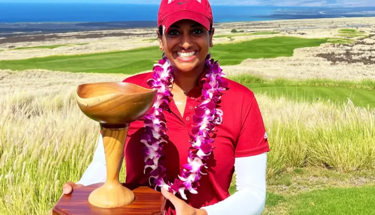 NRI Today - Megha Ganne: Stanford’s Golfing Sensation and LPGA Star